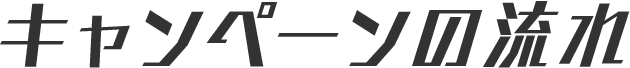 キャンペーンの流れ